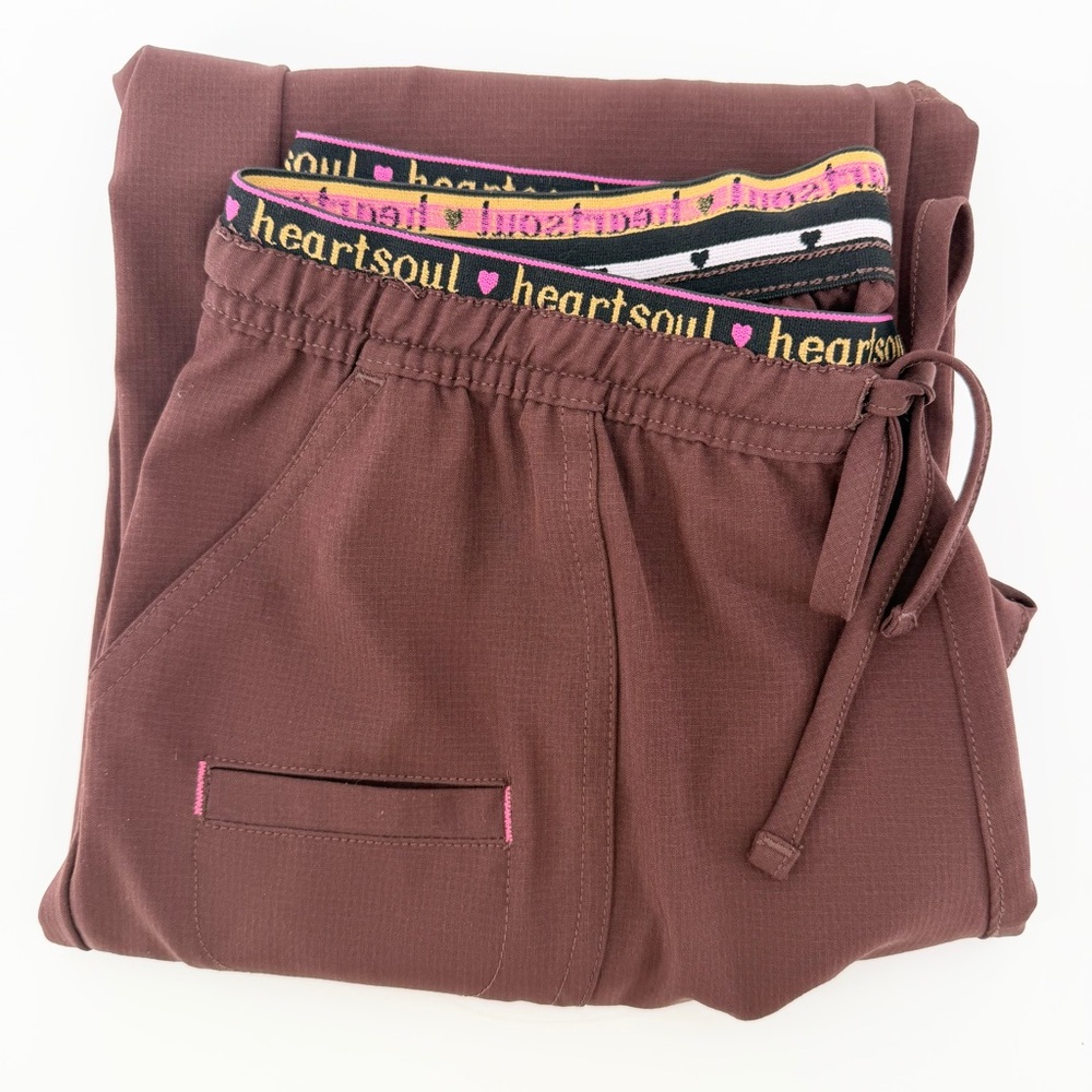 Heartsoul Heart Breaker 20110 Scrub Pants - Espresso Brown - Med - 28.5" Inseam